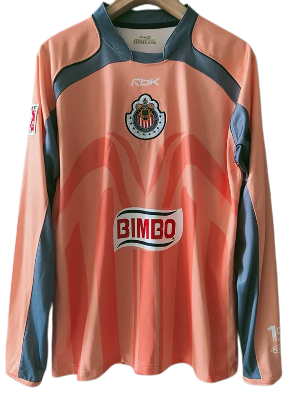 2006-2007 Chivas Guadalajara Away Long Sleeve Soccer Jersey