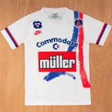 1991-1992 PSG Paris White Retro Soccer Jersey