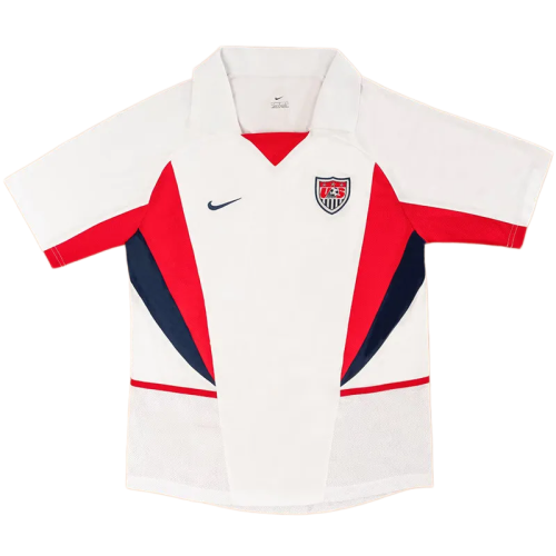 2002 USA United States Home Retro Soccer Jersey
