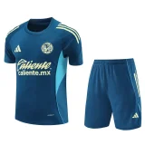 2025-26 Club America Lake blue Training Short Suit