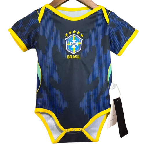 2026-27 Brazil away Baby Infant Crawl Suit