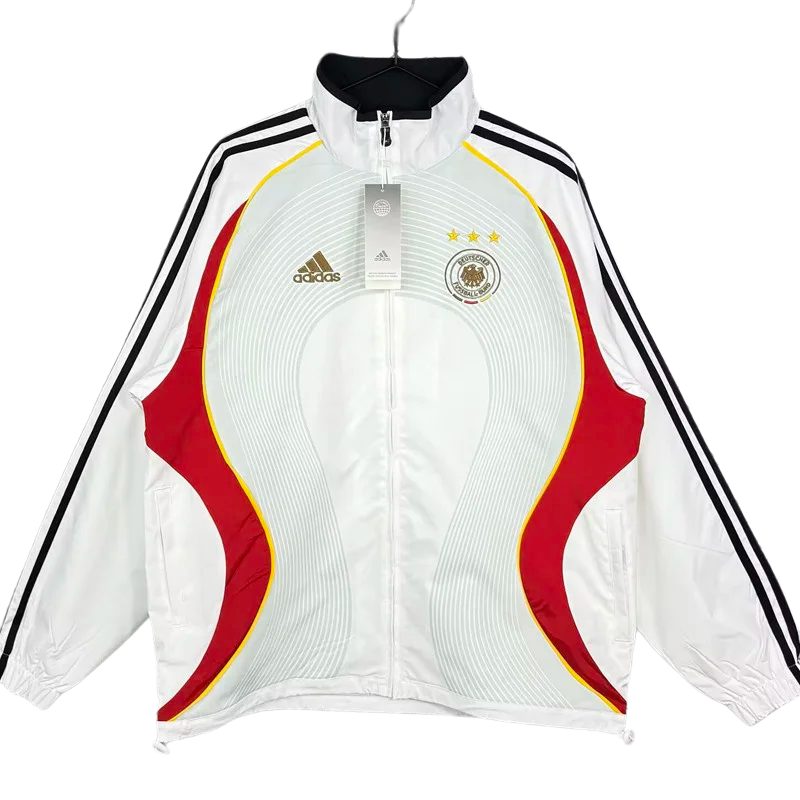 2006 Germany White Retro Windbreaker