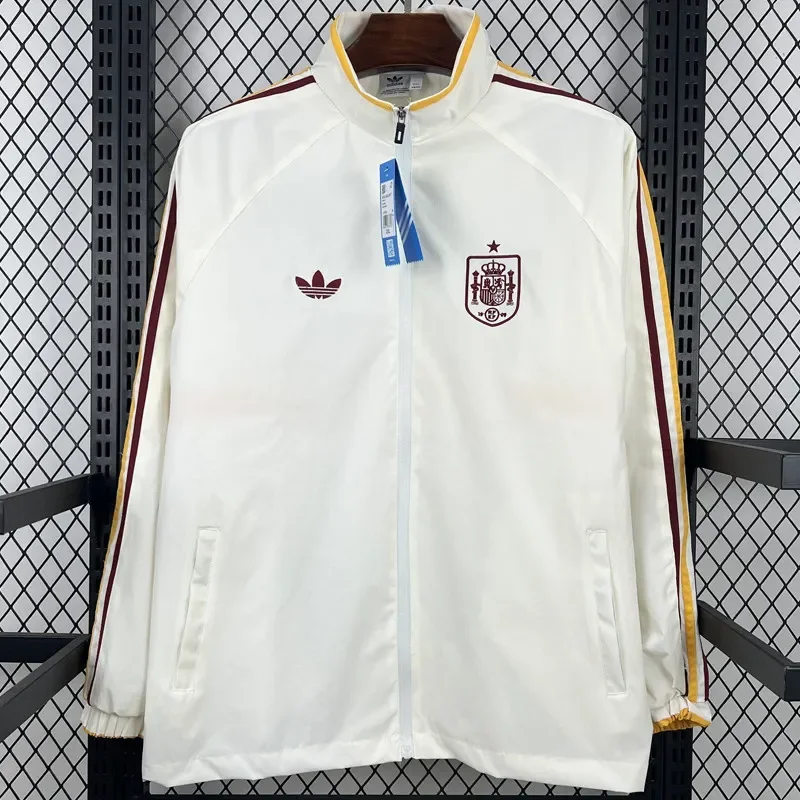 2026-27 Spain White Windbreaker