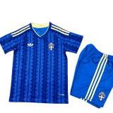 2026-27 Kids Sweden Away  Soccer Jersey
