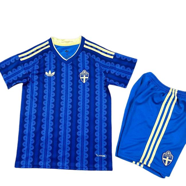 2026-27 Kids Sweden Away  Soccer Jersey