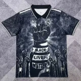 2025-26 Real Madrid Black Special Edition Polo Soccer Jersey