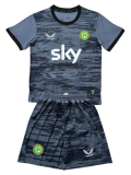 2026-27  Kids Ireland Gray Goalkeeper Soccer Jersey
