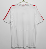 2007-08  Mens AC Milan White  Retro Away Jersey