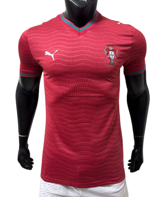 2026 Mens Portugal home red Player Soccer Jersey