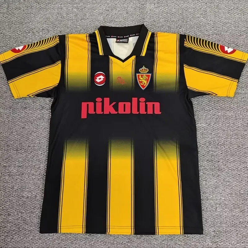 2003-2004 Zaragoza Away Retro Soccer Jersey