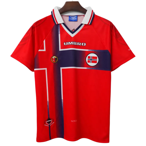 1997-1998 Norway Home Retro Soccer Jersey