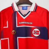 1997-1998 Norway Home Retro Soccer Jersey