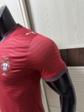 2026 Mens Portugal home red Player Soccer Jersey