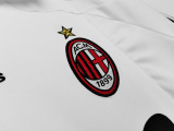 2007-08  Mens AC Milan White  Retro Away Jersey