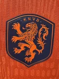 2026-27  Mens Netherlands home Player  orange soccer jersey