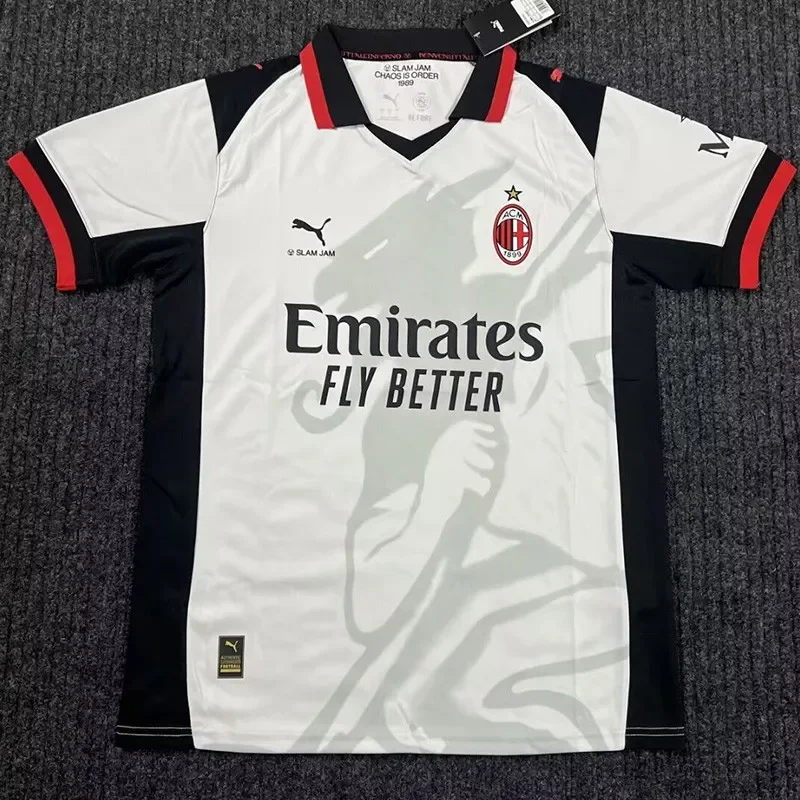 2026-27 Mens AC Milan Fourth away white soccer Jersey
