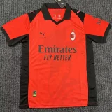 2026-27 Mens AC Milan Fourth away red soccer Jersey