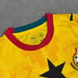 2026-27 Ghana Away Yellow Fans Soccer Jersey