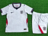 2026-27 Kids England Home  Player Version Soccer Jersey