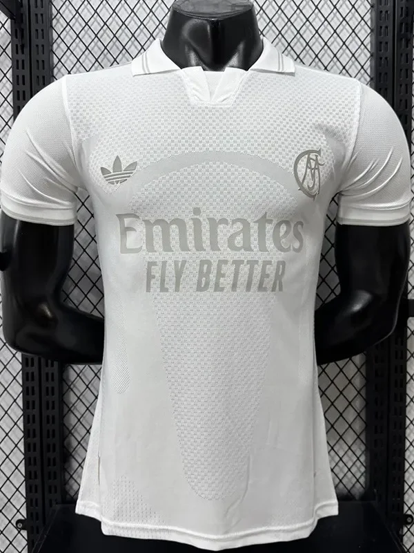 2026-27 Mens Real Madrid  White 125th Anniversary Player soccer jersey
