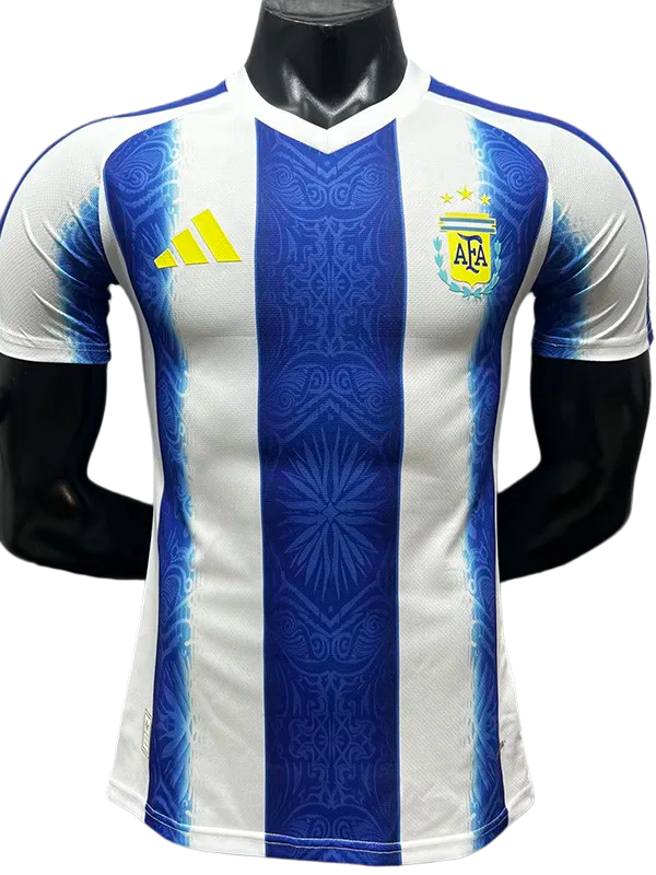 2026-27 Argentina Blue White Special Edition Player Version Soccer Jersey