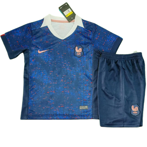 2026-27 Kids France home Soccer Jersey