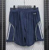2025-26 Mens Real Madrid Player  away black Shorts