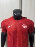 2026 Mens Canada  home Red  Player Version soccer Jersey