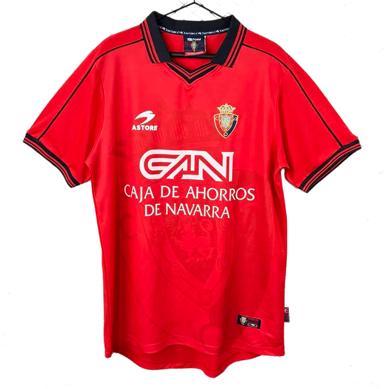 1998 Osasuna Home Retro Soccer Jersey