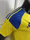 2026-27 Mens Sweden Home  Player version Fans Soccer Jersey