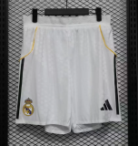 2025-26 Mens Real Madrid  Player home white  Shorts