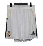 2025-26 Mens Real Madrid  Player home white  Shorts