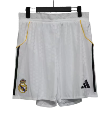 2025-26 Mens Real Madrid  Player home white  Shorts