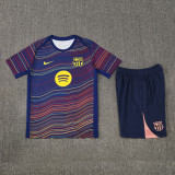 2025-26 Mens Barcelona bright blue Training Short Suit