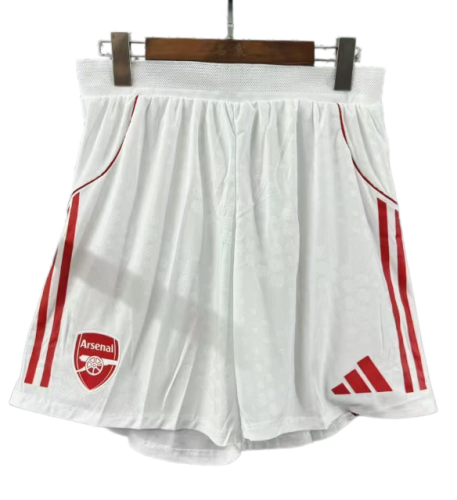 2025-26 Arsenal home player white Shorts Pants