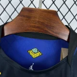 2026-27 Mens Brazil Black away blue soccer jersey