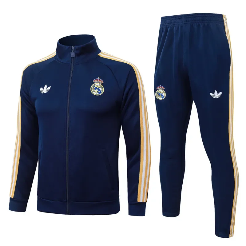 2026-27  Real Madrid Royal blue Jacket Tracksuit  #A26029