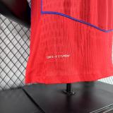 2025-26 Mens PSG Third away red Player Soccer Jersey