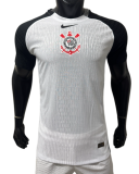 2025/26 Mens Corinthians white home  soccer jersey Player version