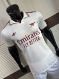 2025/26 Mens Arsenal  Player white  Third away soccer Jersey
