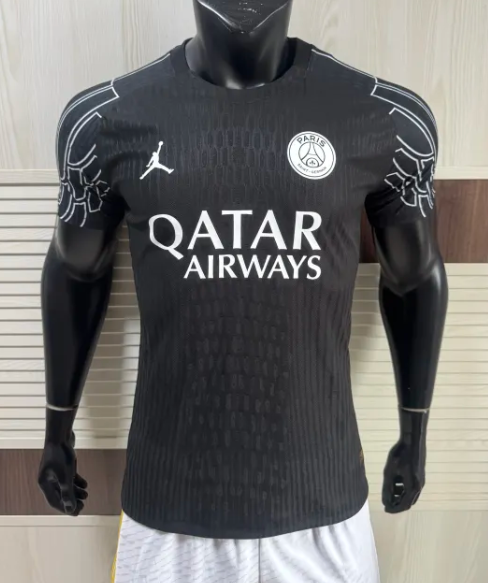 2025-26 Men's PSG black Special Edition Player version Soccer Jersey