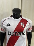 2025-26 River Plate home Player Version Soccer Jersey