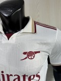 2025/26 Mens Arsenal  Player white  Third away soccer Jersey