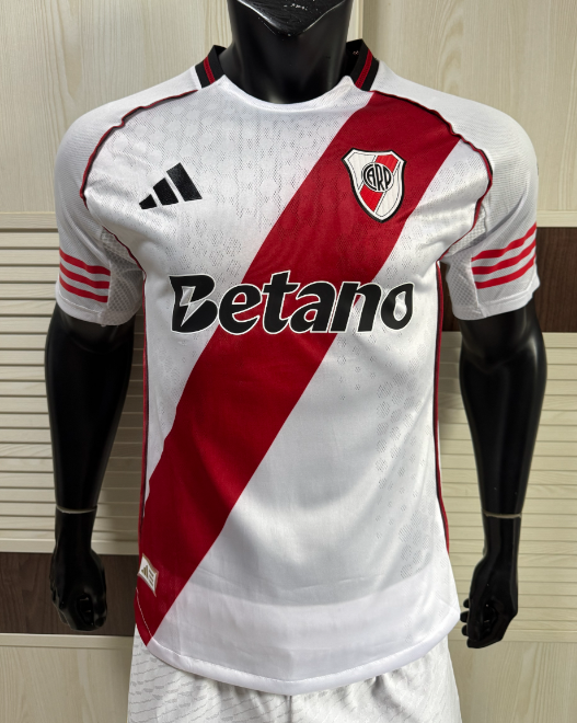2025-26 River Plate home Player Version Soccer Jersey