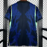2026-27 Mens Brazil Black away blue soccer jersey