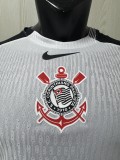 2025/26 Mens Corinthians white home  soccer jersey Player version