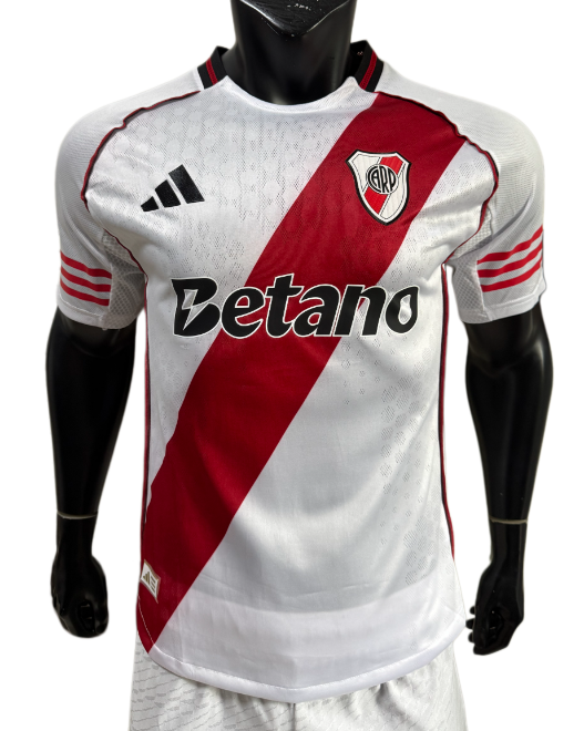 2025-26 River Plate home Player Version Soccer Jersey