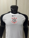 2025/26 Mens Corinthians white home  soccer jersey Player version