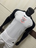 2025/26 Mens Corinthians white home  soccer jersey Player version