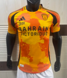 2025-26 Mens PSG Third away yellow Player version Soccer Jersey